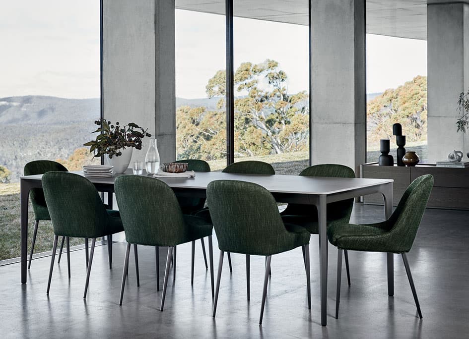 Quay Ceramic Dining Table 4 6 Seater Extension King Living