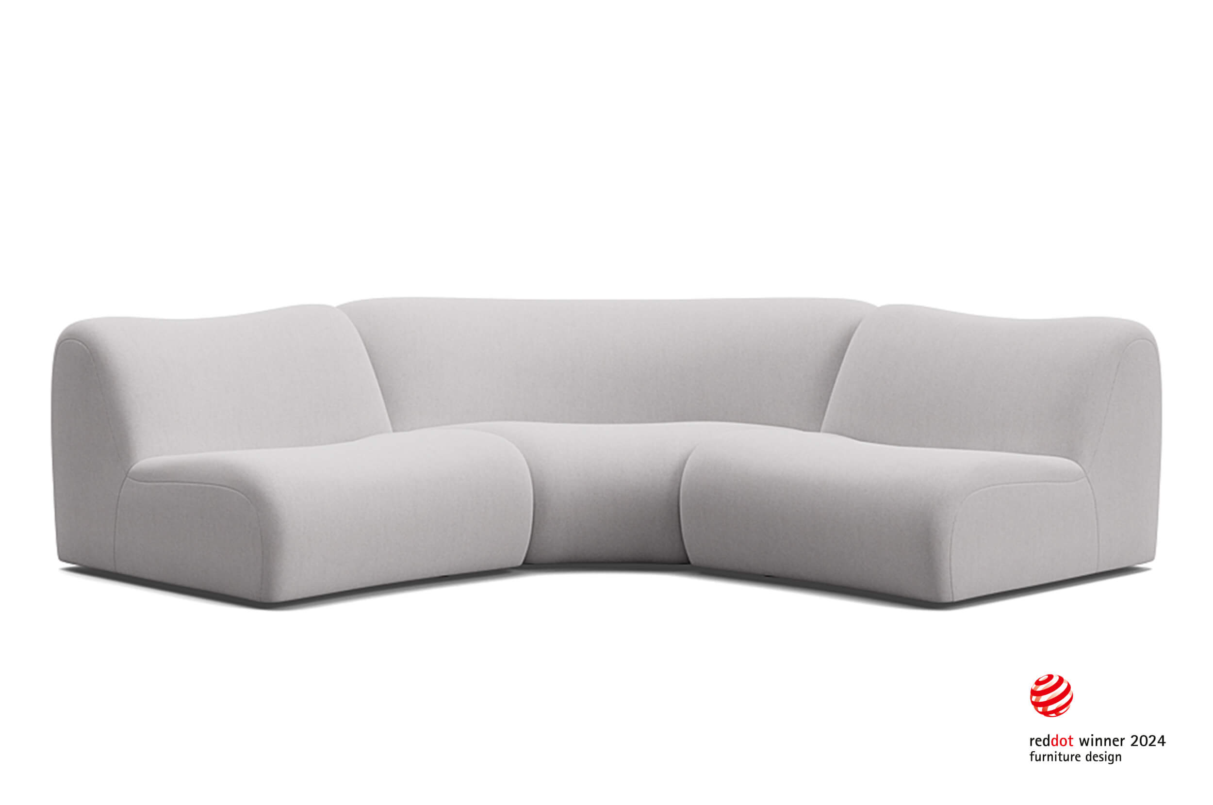 1977 Outdoor Modular Sofa with Curved Corner