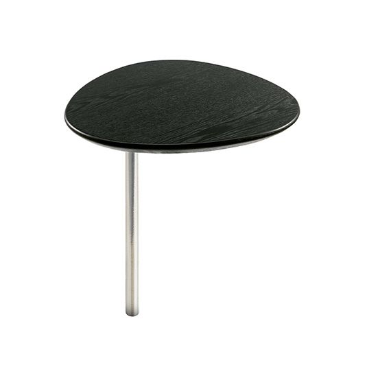 Reo Crescent Table - Timber