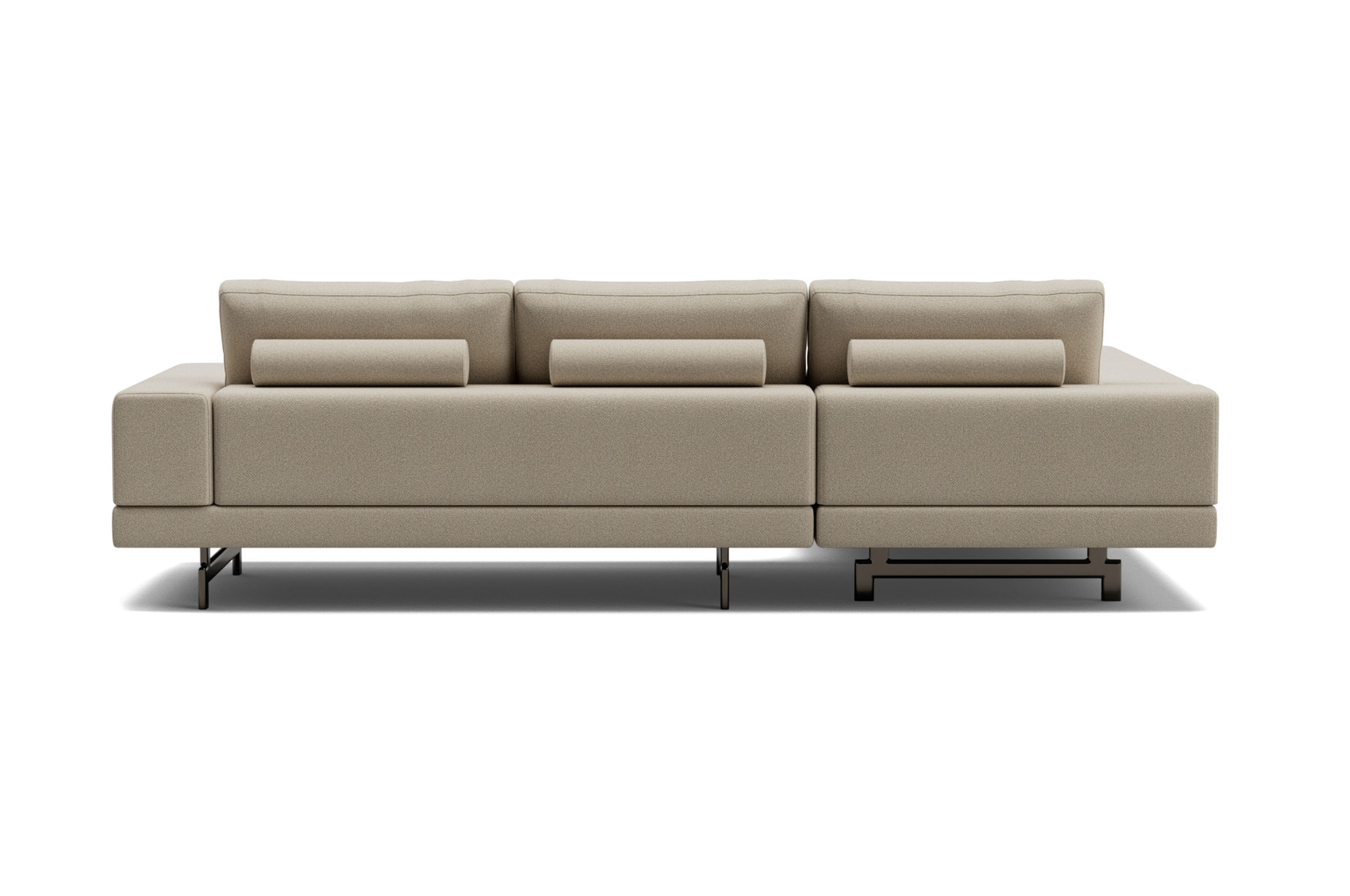 Kato Soft Arm 3Seater Sofa with Chaise King Living