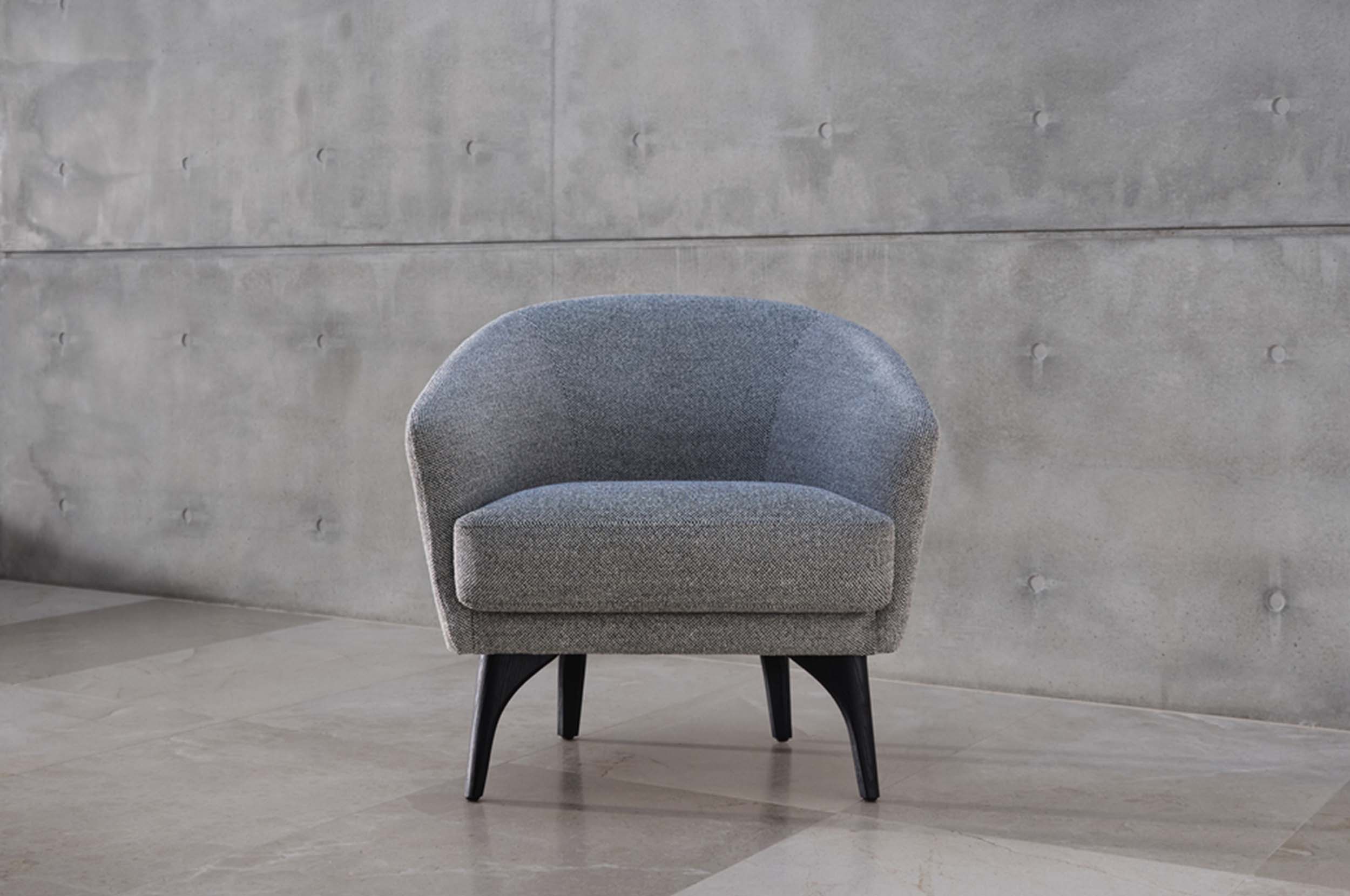 King Boulevard Armchair Curve design King Living