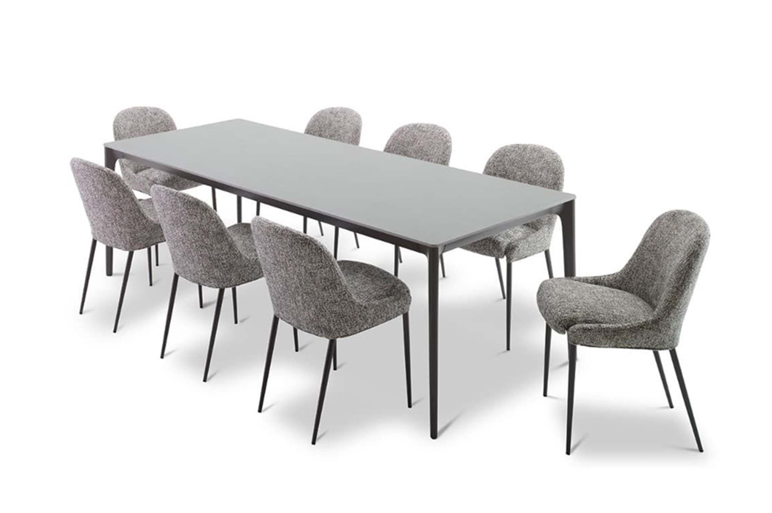 Quay Ceramic Dining Table 8 Seater King Living