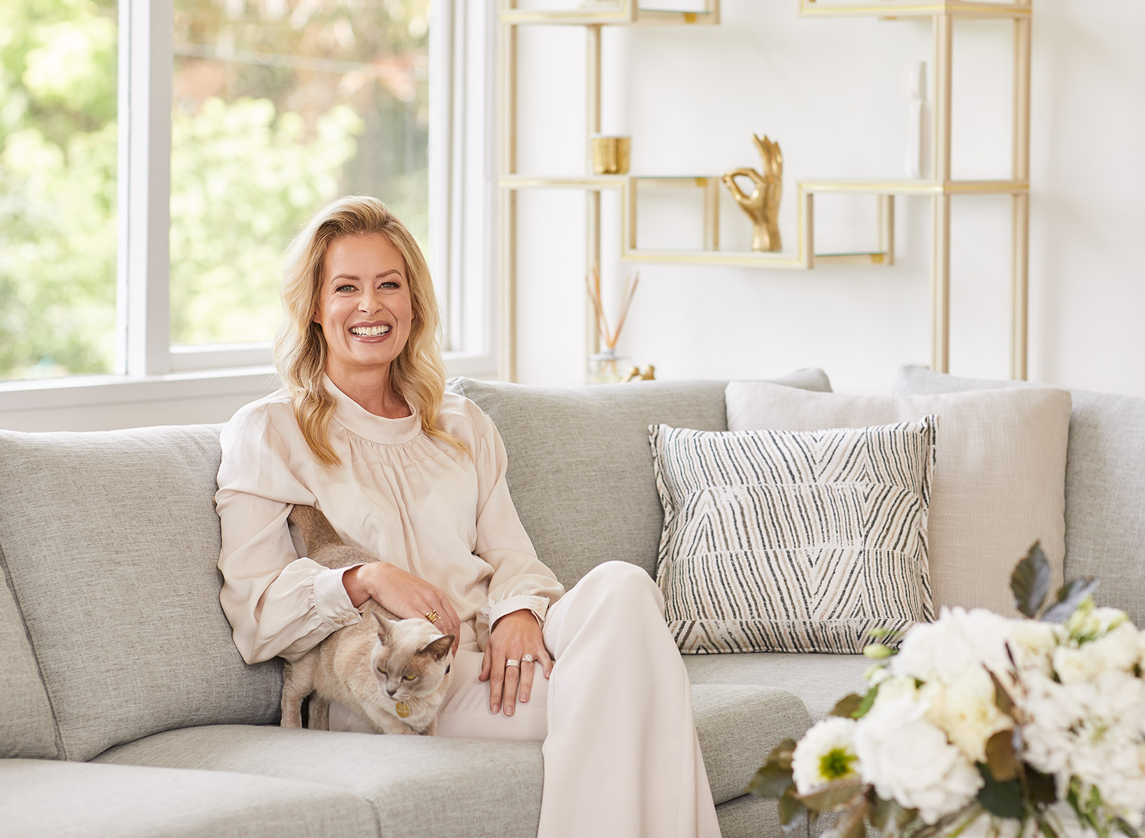At home with Shelley Ferguson – Living Room 
