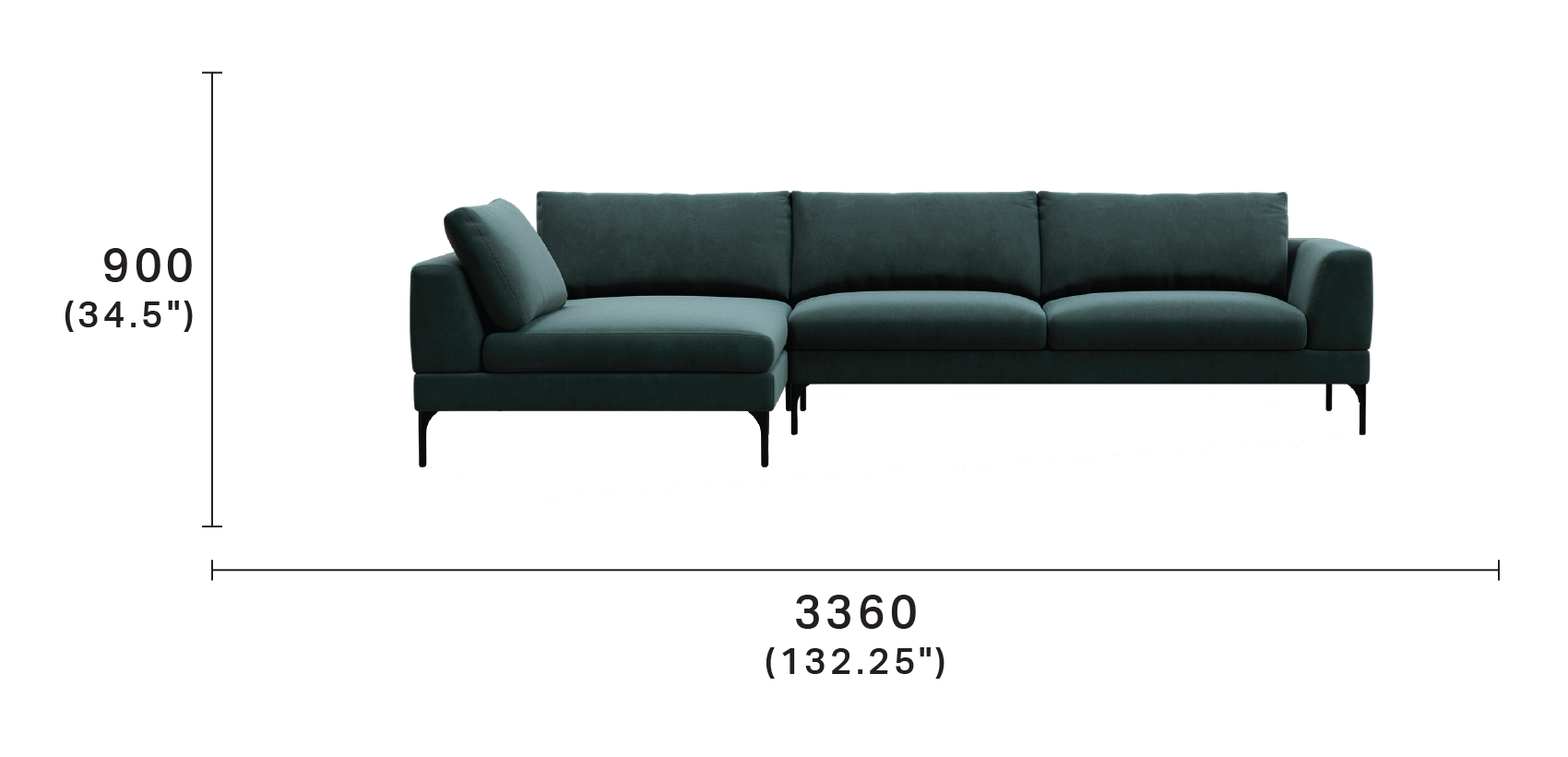 Plaza Sofa timeless Australian design King King Living