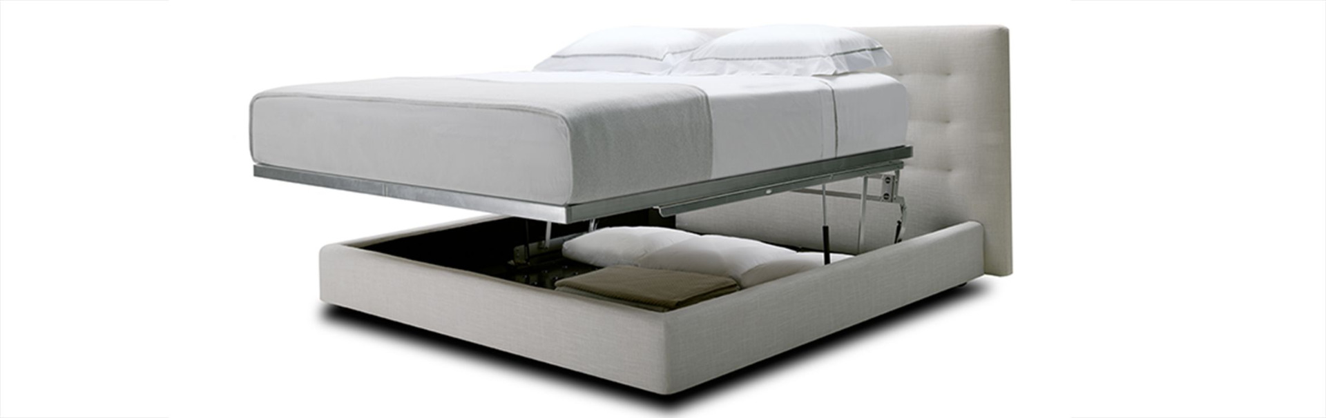 Serenade Soft Storage Bed | Storage Bed | King Size Bed ...